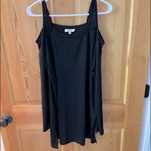 Hayden Los Angeles LA tunic long length cold shoulder top